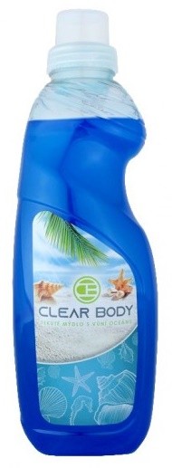 Tek. mýdlo Clear body 1l oceán - Kosmetika Pro ženy Péče o tělo Sprchové gely